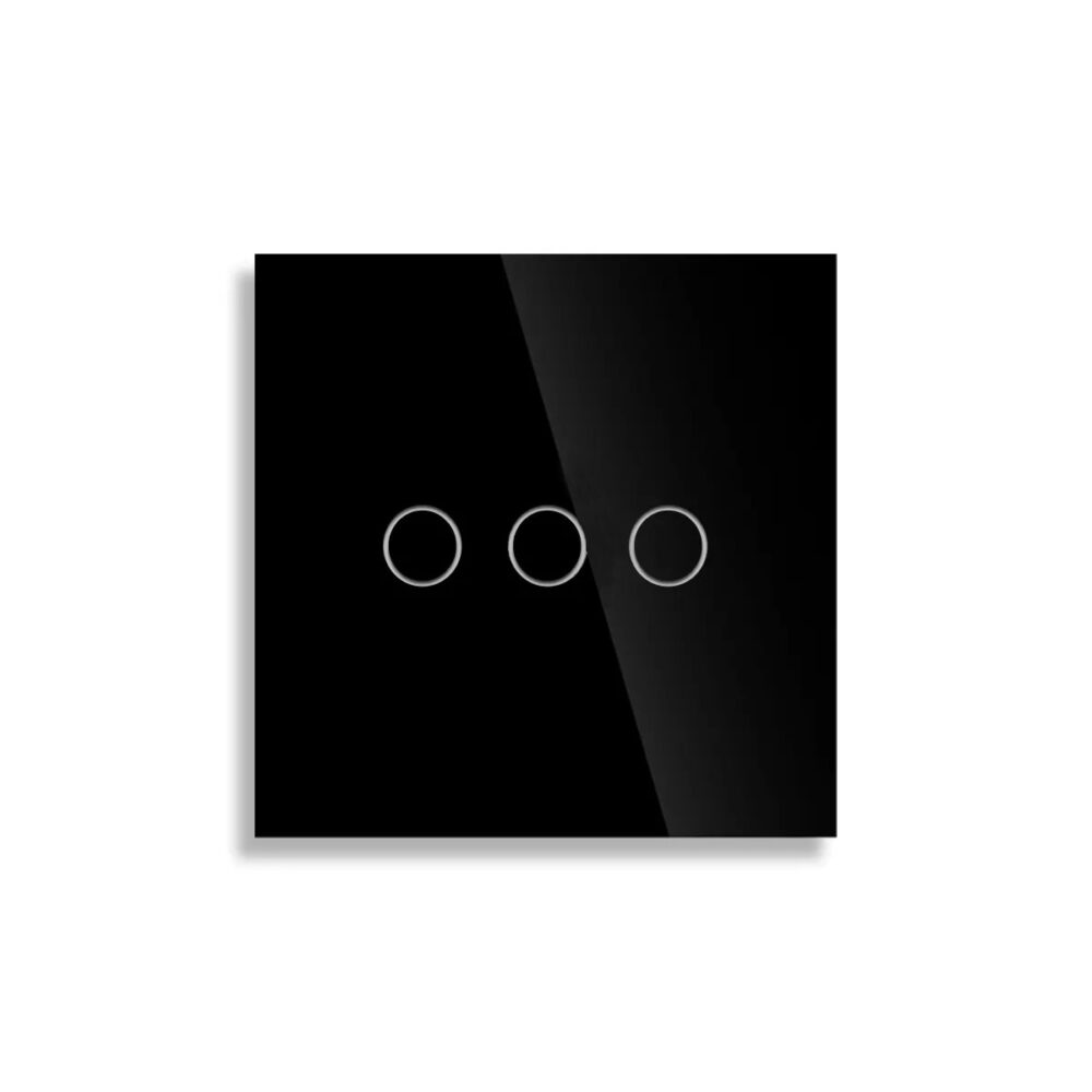 IoTiV TYB3 Smart Switch BLACK (3 Gang)
