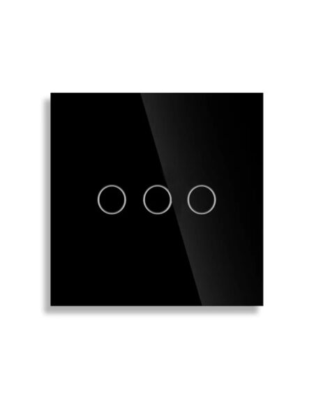 IoTiV TYB3 Smart Switch BLACK (3 Gang)