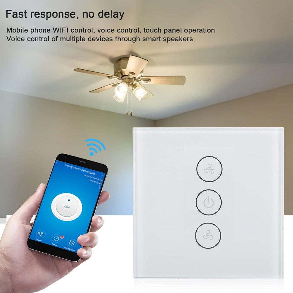 IoTiV Smart switch with fan dimmer - Image 7