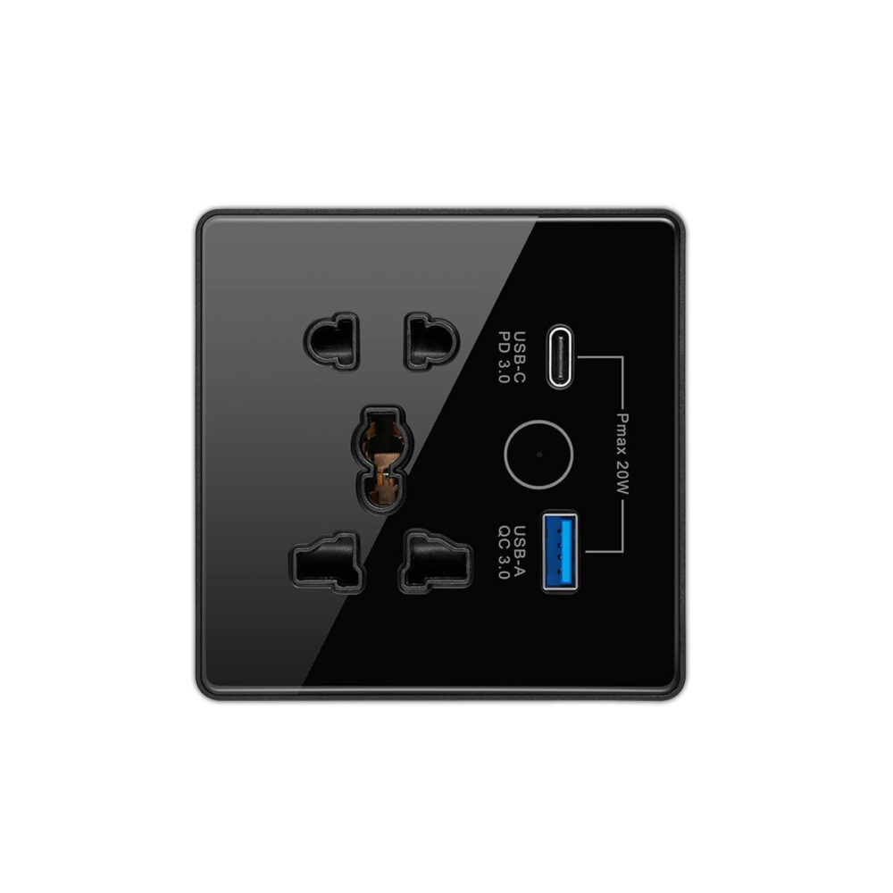 IoTiV US3 Universal WiFI Smart Wall Socket