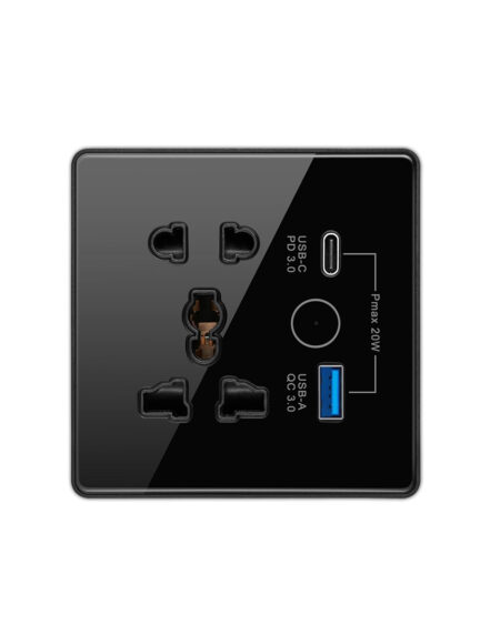 IoTiV US3 Universal WiFI Smart Wall Socket