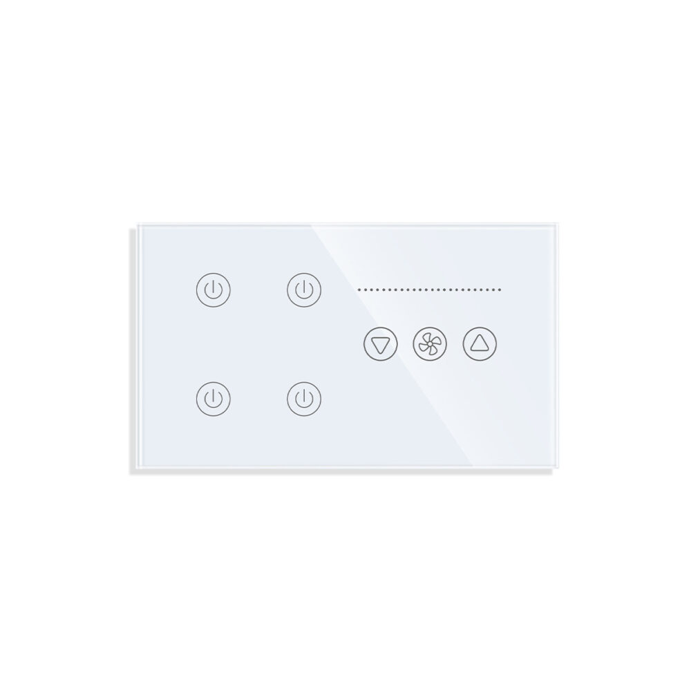IoTiV Smart light & Fan switch White