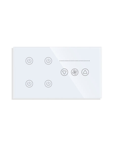 IoTiV Smart light & Fan switch White